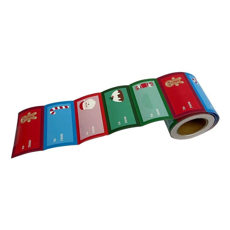 Jolly Patch Sticker Jolly & Joy Gift Sticker Roll 150 Pack Multicoloured