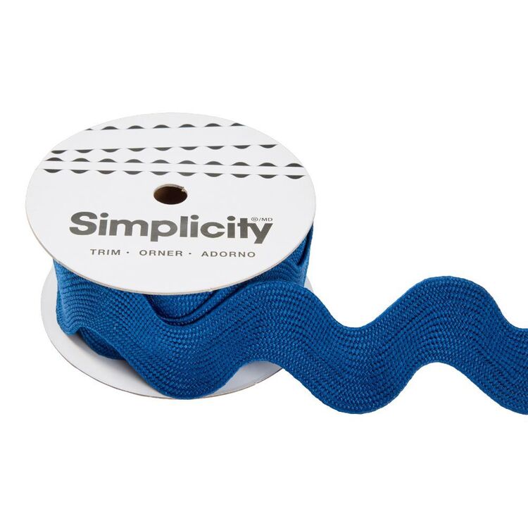 Spotlight Ric Rac Simplicity Jumbo Ric Rac Navy