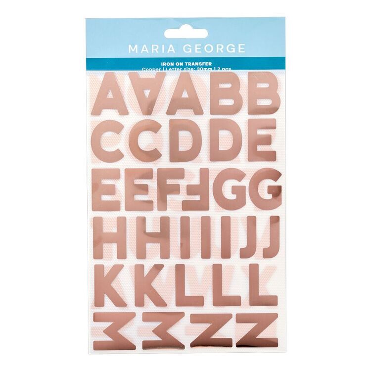 Maria George Chunky Upper Case Pack Copper