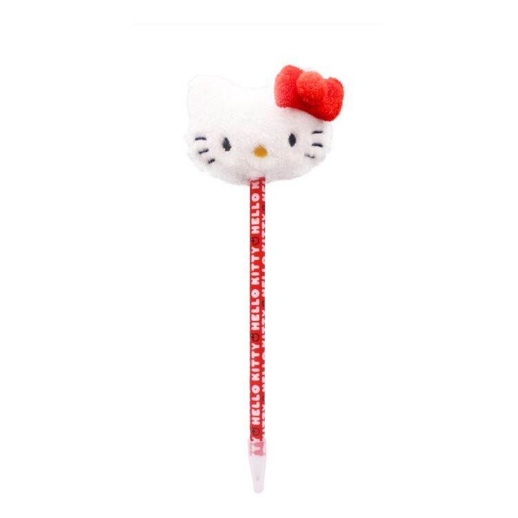Hello Kitty Pom Pom Pen Red