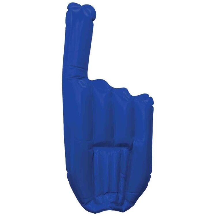 Simple Inflatable Hand Anagram Inflatable Hand Blue