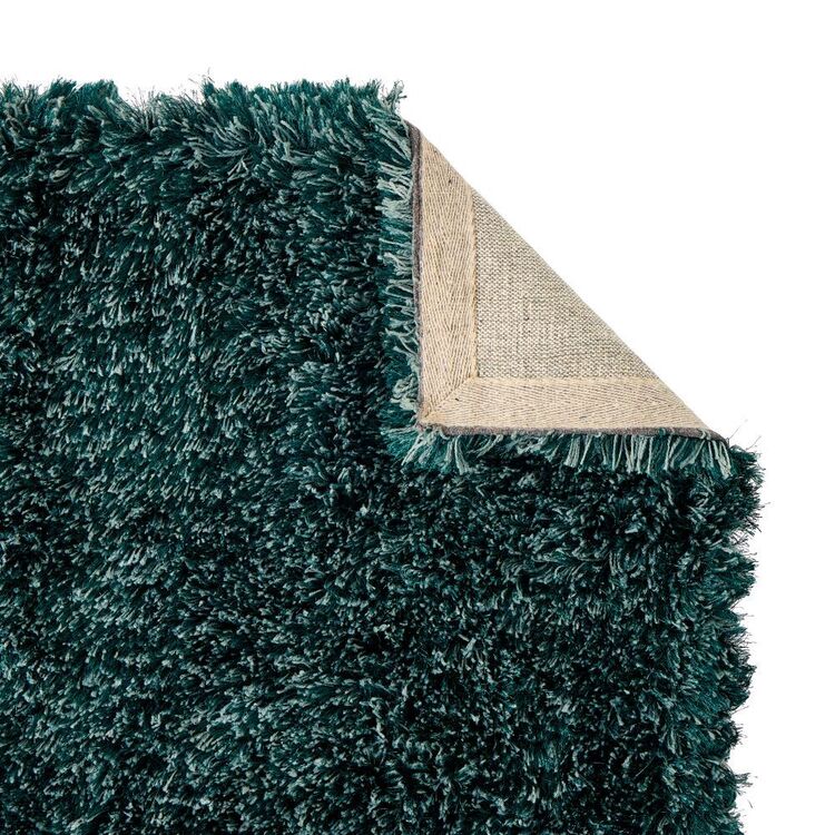 Luxury Living Nelson Shaggy Rug Teal Teal 160 x 230 cm