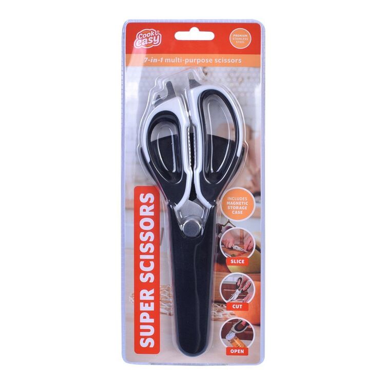 Procook Scissors Cook Easy Kitchen Scissors Black | Spotlight Australia