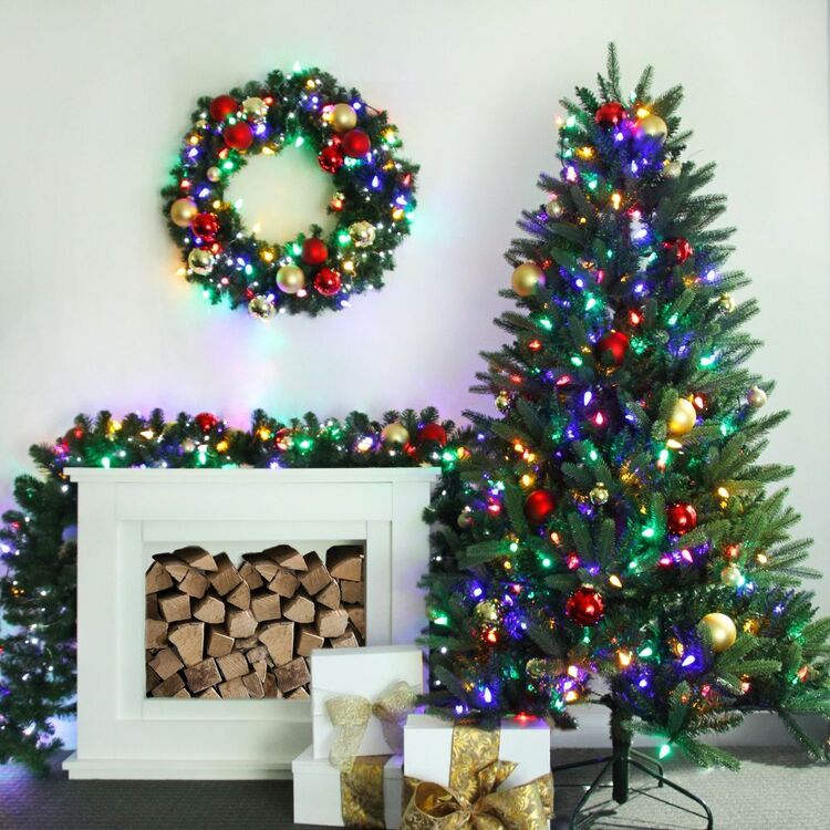 Xp Connectable String Lights Lexi Lighting 200 LED Pinecone Connectable String Lights Multicoloured ...