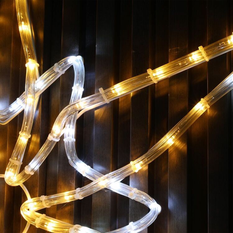 Led Pvc Star Rope Light Lexi Lighting LED Northern Star Rope Light Silhouette Warm White ...