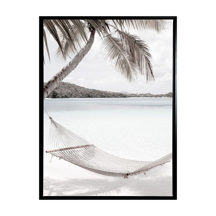 Canvas Rest Arbour Studio Rest Easy View Frame Canvas Black Frame 60 x 90 cm