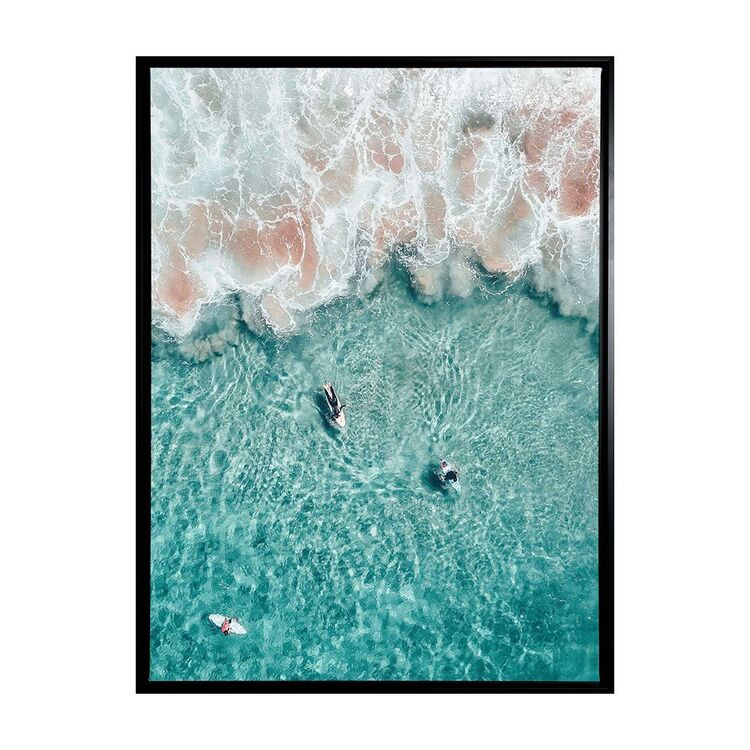 Arbour Studio Hang Ten Frame Canvas Black Frame