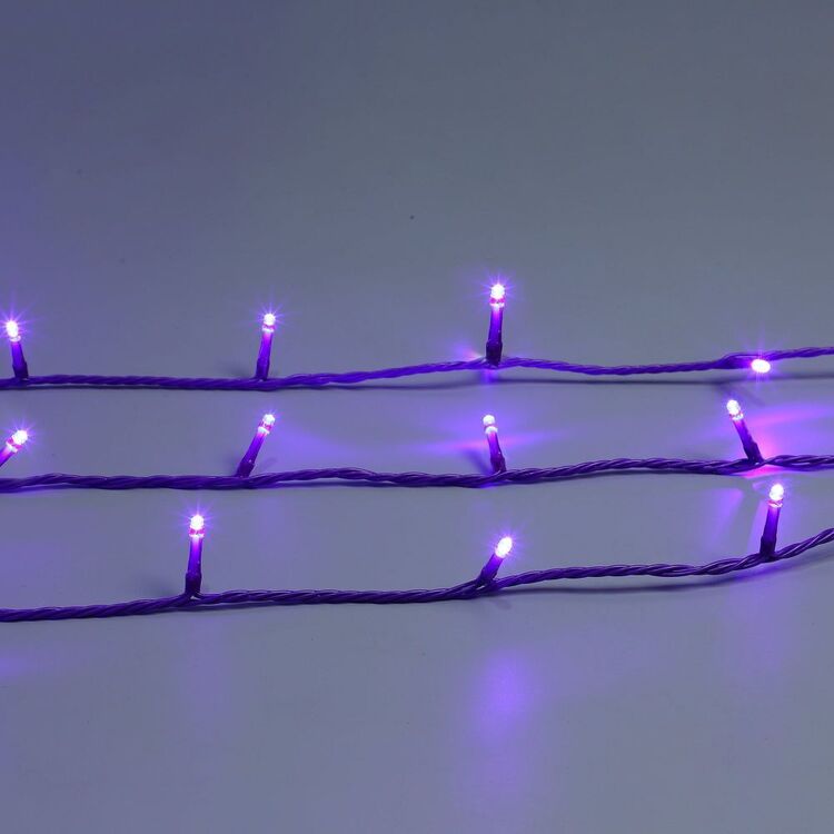Xp Connectable String Lights Lexi Lighting 300 LED Connectable Coloured Cable String Lights Purple ...
