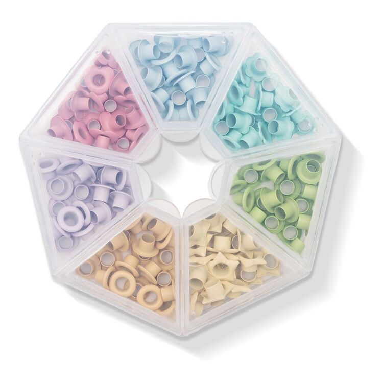 We R Eyelets We R Memory Keepers Eyelets Box 141 Pieces Pastel | Spotlight Australia
