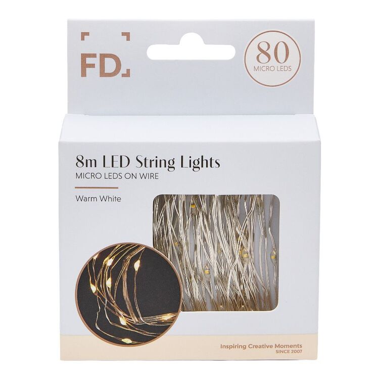 Frame Depot 80L Warm String Light Silver | Spotlight Singapore