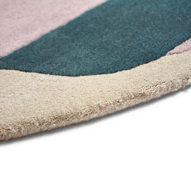 Ted X Rug Rug Culture Ted Baker Zodiac Gemini Round Rug Pink | Spotlight Australia