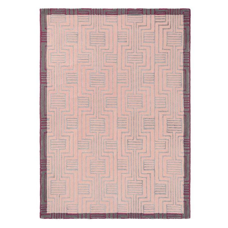 Ted X Rug Rug Culture Ted Baker Kinmo Rug Pink | Spotlight Australia