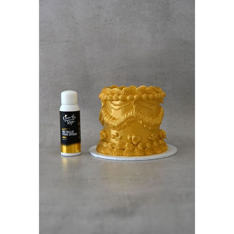 Vip Spray Gold Over The Top Metallic Food Spray Gold 48 Grams | Spotlight Australia