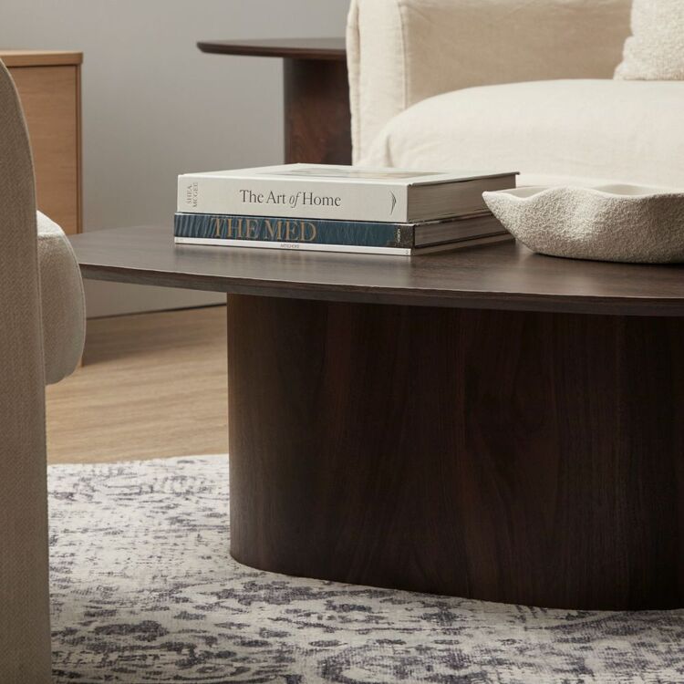 Alex L Table Alex Coffee Table Walnut | Spotlight Australia