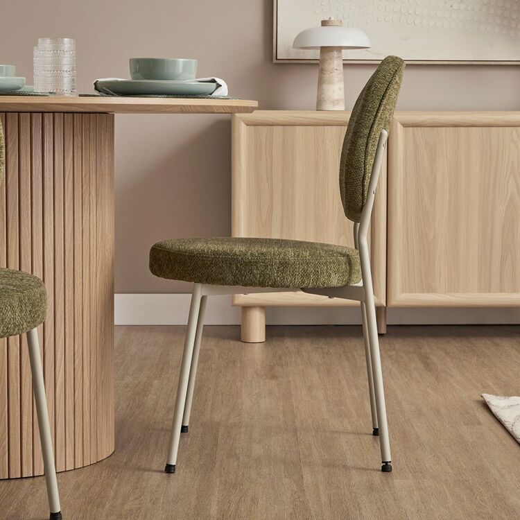 Dora Set of 2 Dining Chairs Green