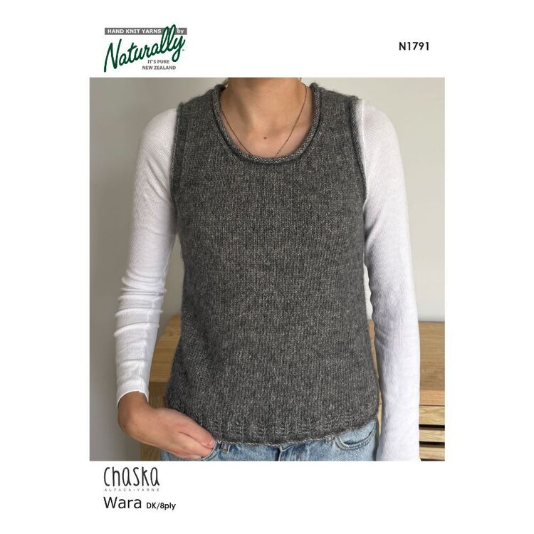 Chaska Patterns Naturally Chaska Wara 8 Ply Leaflet N1791 Multicoloured | Spotlight New ...