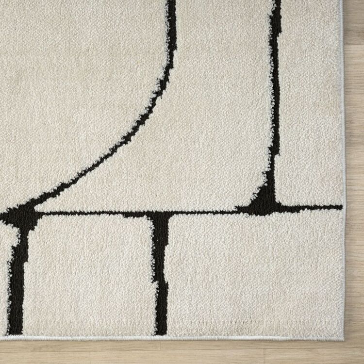 Pebble White Rug La'Grace Home Admire Rug Pebble White