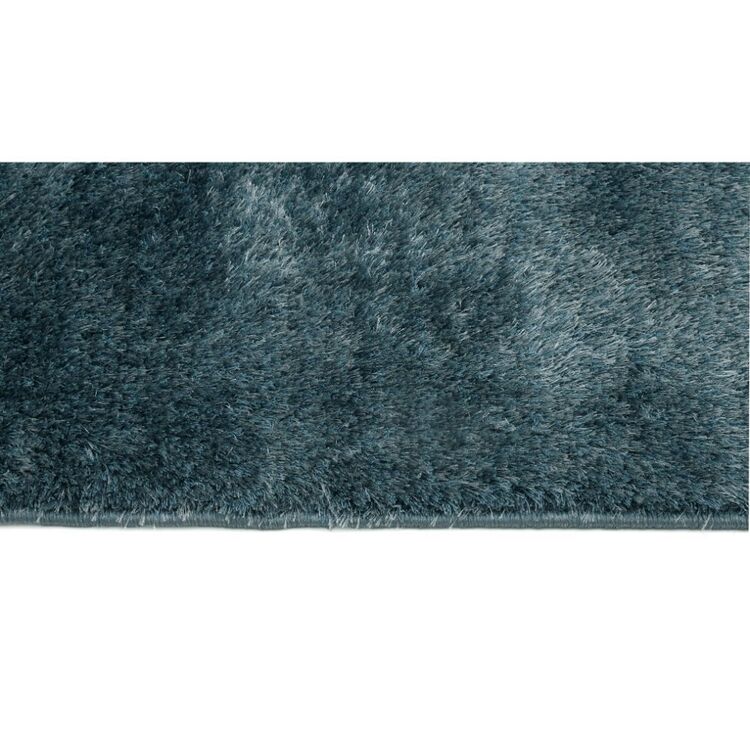 Shagg Rug Back Luxury Living Camille Micro Polyester Shagg Rug Blue Blue