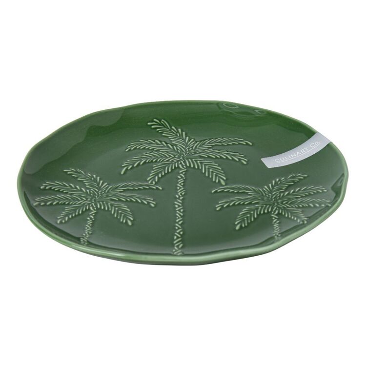 Emboose Design Culinary Co. Coconut Bay Embossed Salad Plate Green 20.8 cm | Spotlight ...