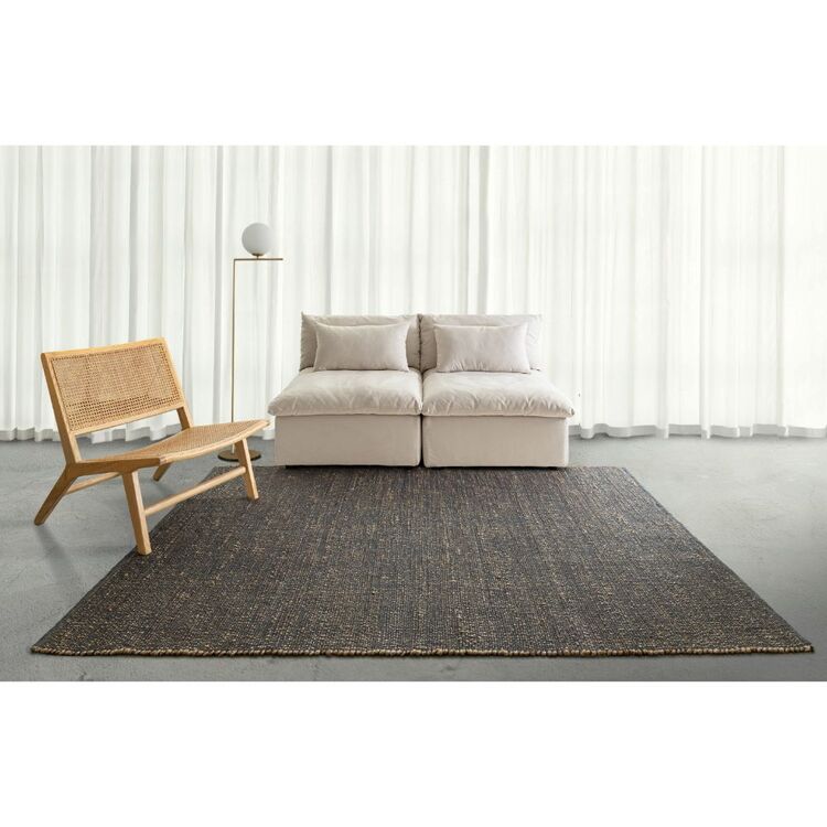 Ntu Rug Loopsie Londrina Natural Dark Grey Rug | Spotlight Australia
