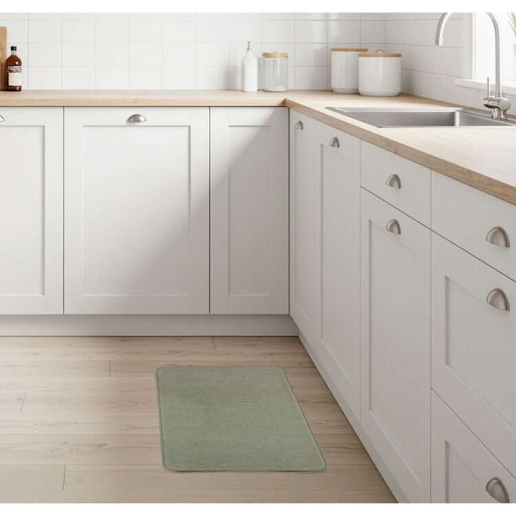 Ladelle Carson Kitchen Mat Natural 40 x 60 cm | Spotlight Australia