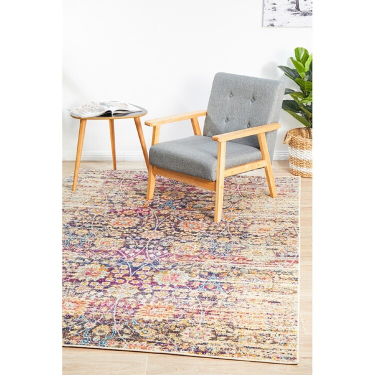 Transitional Rug Australia Rug Culture Zolan Transitional Rug Multicoloured | Spotlight Australia