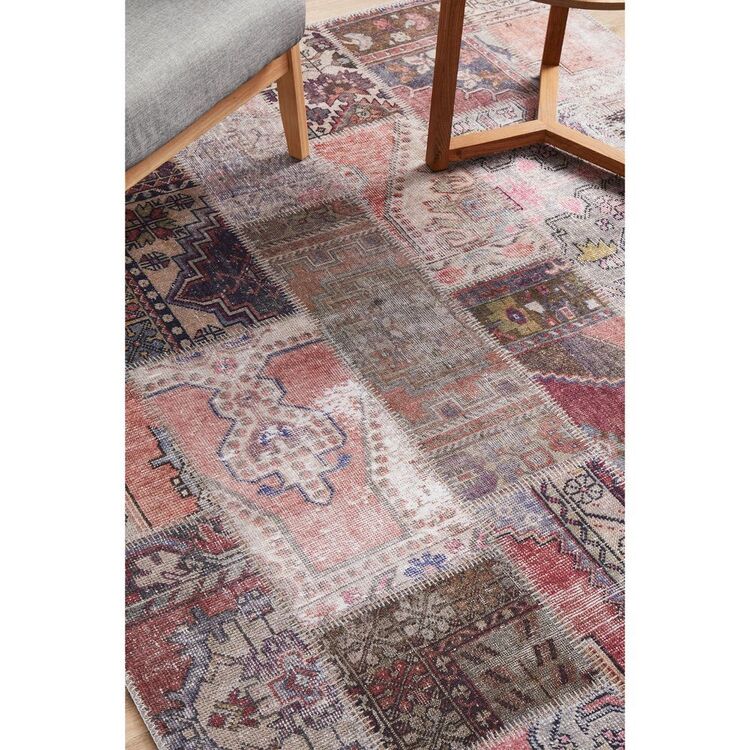 70x140 Rug Rug Culture Illusions 178 Earth Runner | Spotlight Australia