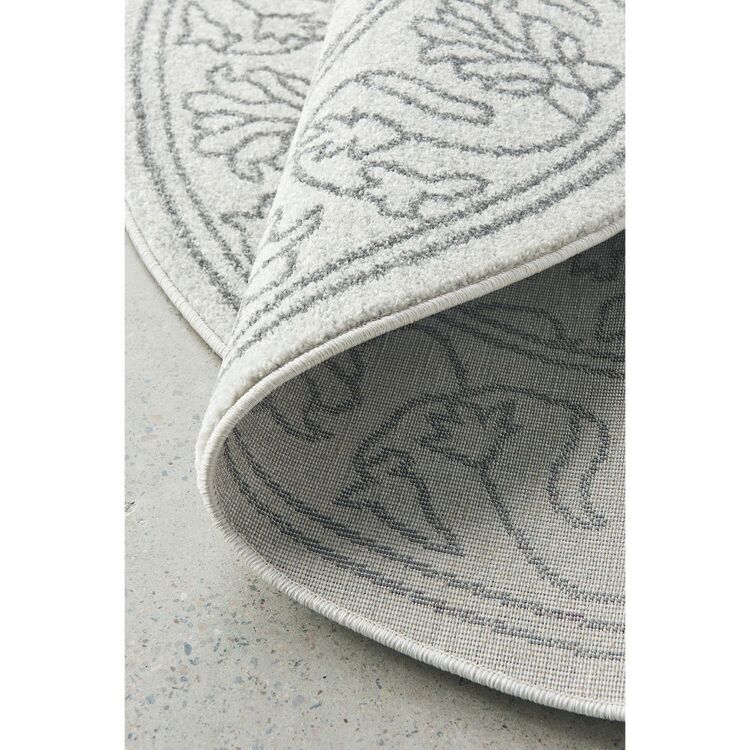 Off White Rug Roumd Rug Culture Paradise Bjorn Round Rug Off White | Spotlight Australia