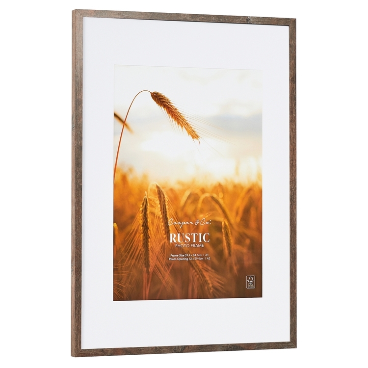 59 Frame Premium Rustic 42 x 59 cm to 59 x 84 cm Frame Natural