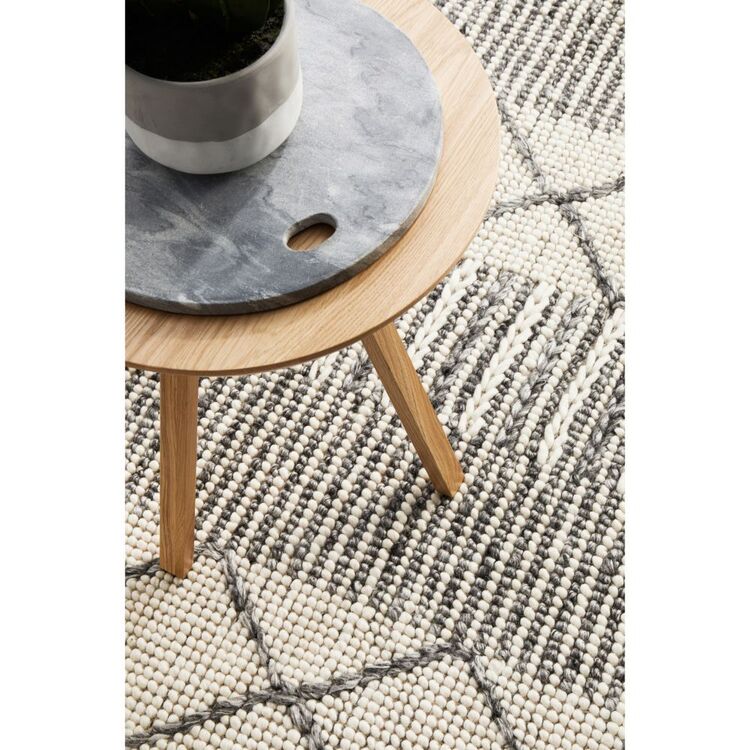 Rug Culture Skandi 316 Rug Grey