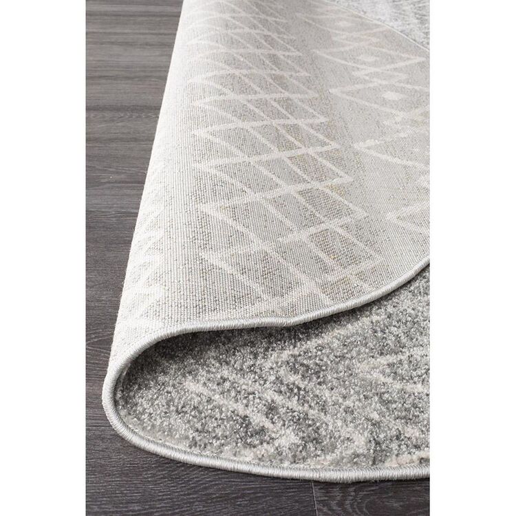 454ss Rug Rug Culture Oasis 454 Round Rug Silver