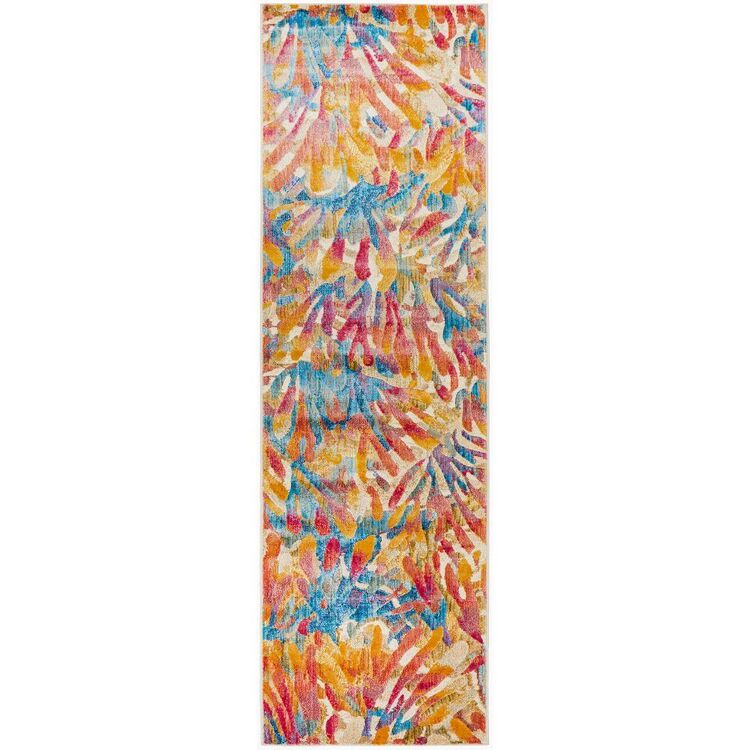 Rug Culture Dreamscape 855 Hall Runner Navy