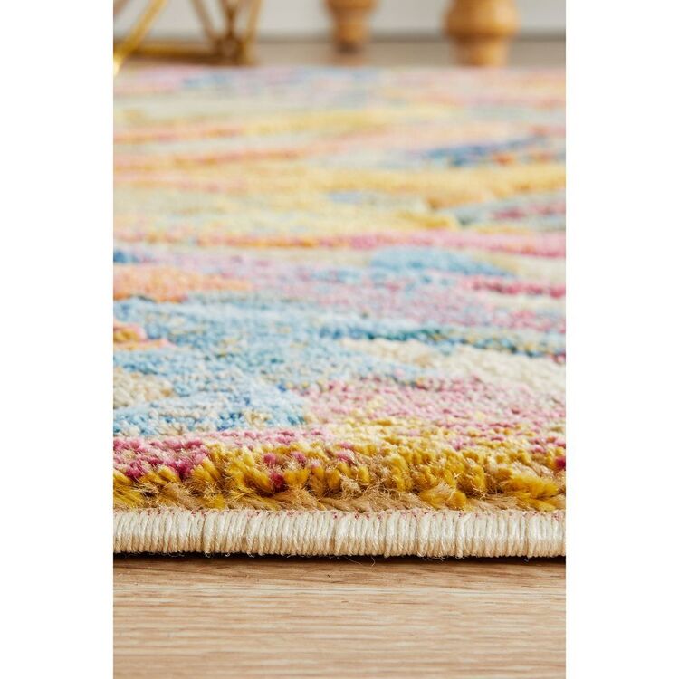 Rug Culture Dreamscape 855 Hall Runner Navy