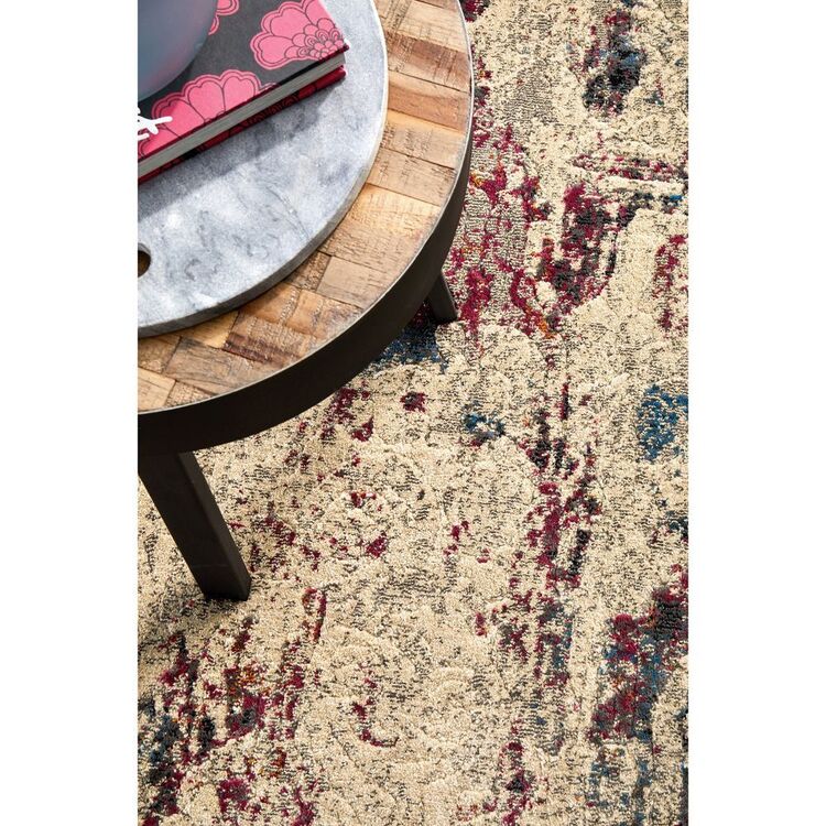 Rug Culture Dreamscape 860 Stone Rug Magenta