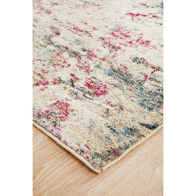 Rug Culture Dreamscape 860 Stone Hall Runner Magenta