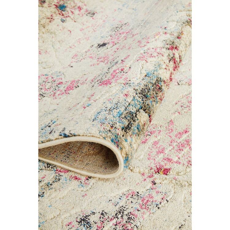 Rug Culture Dreamscape 860 Stone Hall Runner Magenta
