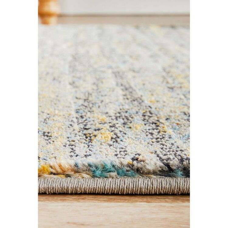 Rug Culture Dreamscape 861 Slate Hall Runner Grey 300 x 80 cm
