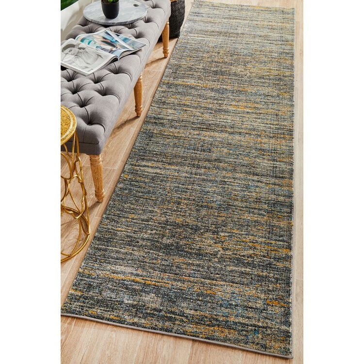 Rug Culture Dreamscape 861 Slate Hall Runner Grey
