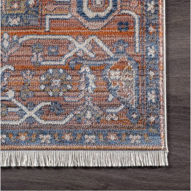 Rust Festive Rug Rug Culture Heriz Rust Rug Multicoloured | Spotlight Australia
