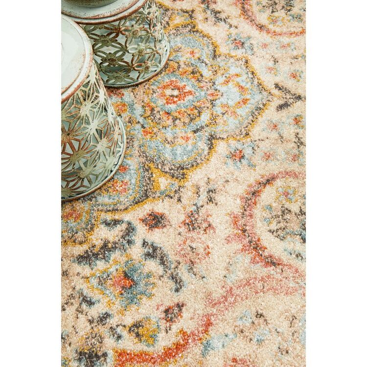 Rug Culture Legacy 861 Papyrus Round Rug Beige