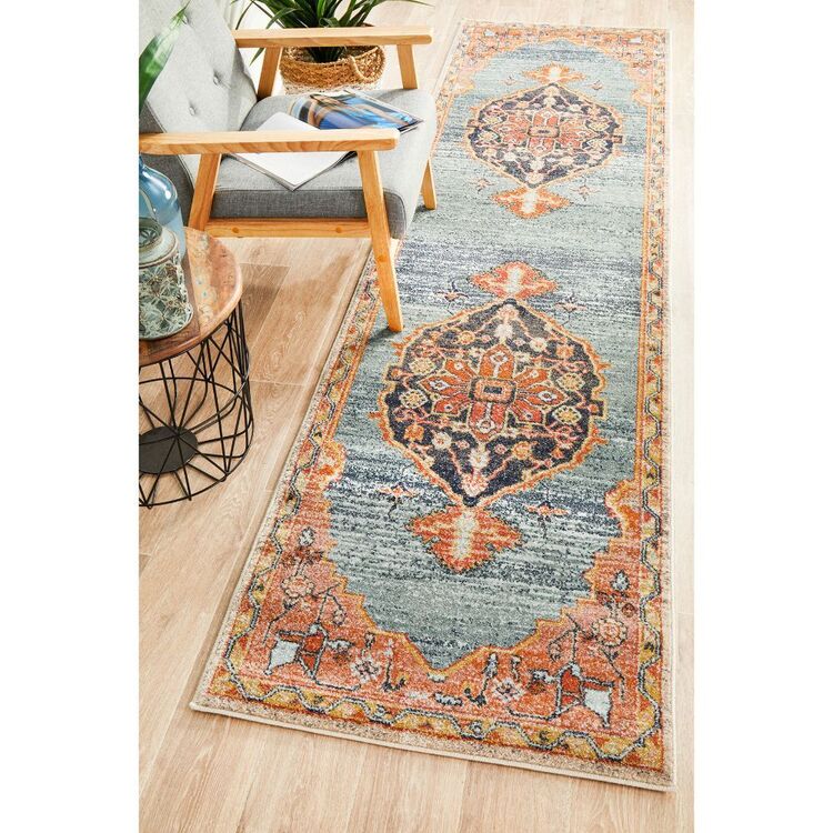 Rug Culture Legacy 862 Hall Runner Rust