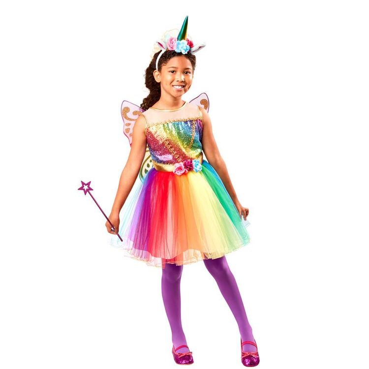Unicorn Rainbow Tutu Costume Multicoloured