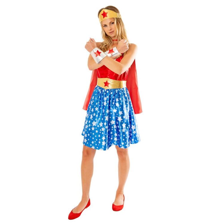 Wonder Woman Deluxe Costume Multicoloured