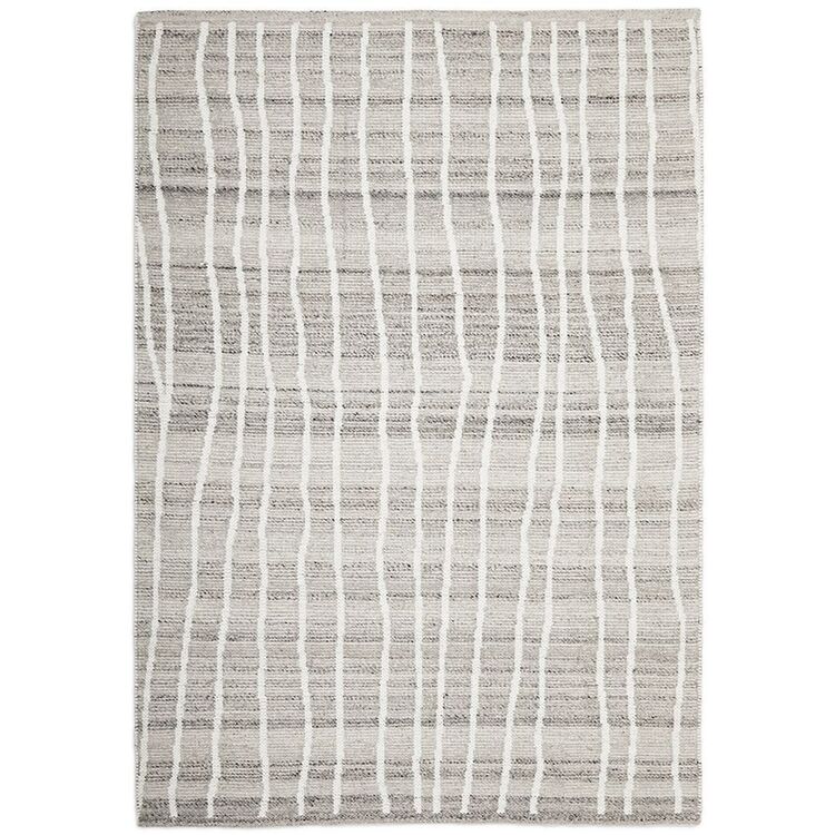 Rug Culture Stockholm Lucas Rug Silver