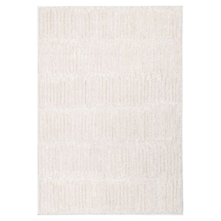 Loopsie Ribera Textured Rug Cream
