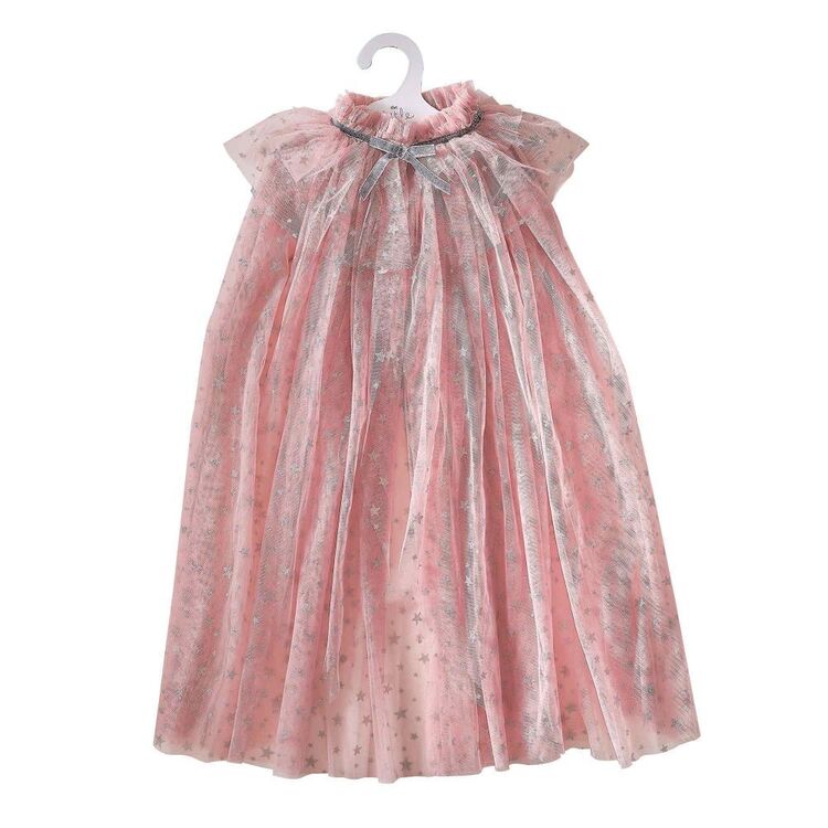 Ginger Ray Fancy Dress Fairy Princess Cape Pink Ginger Ray Fancy Dress Fairy Princess Cape Pink