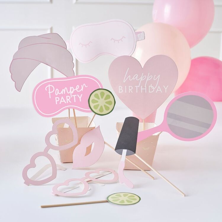 Ginger Ray Sprinkles Paper Party Plates - 8 Pack, 9 Inch, Pastel Pick & Mix Design For Birthdays & Celebrations