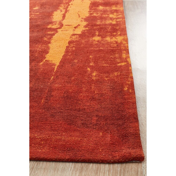 P2w Rust Rug Rug Culture Magnolia 11 Rug Rust | Spotlight Australia