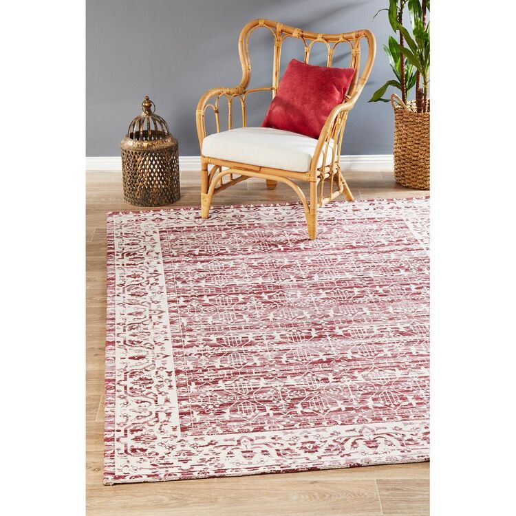 Rug Culture Magnolia 88 Rug Pink | Spotlight Australia