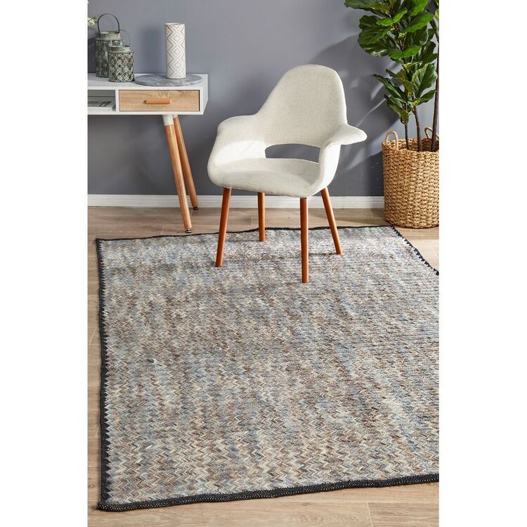 Spotlight Blue Rug Rug Culture Miller 734 Rug Blue | Spotlight Australia